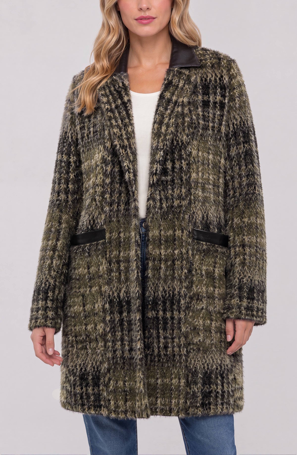 Open Front Coatigan Sweater