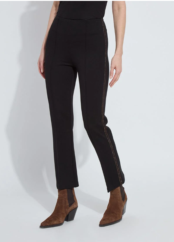 Crystal Embellished Ankle Elysse Pant