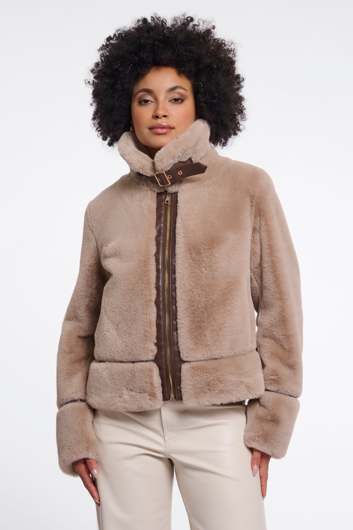 Lambra Faux Fur Jacket