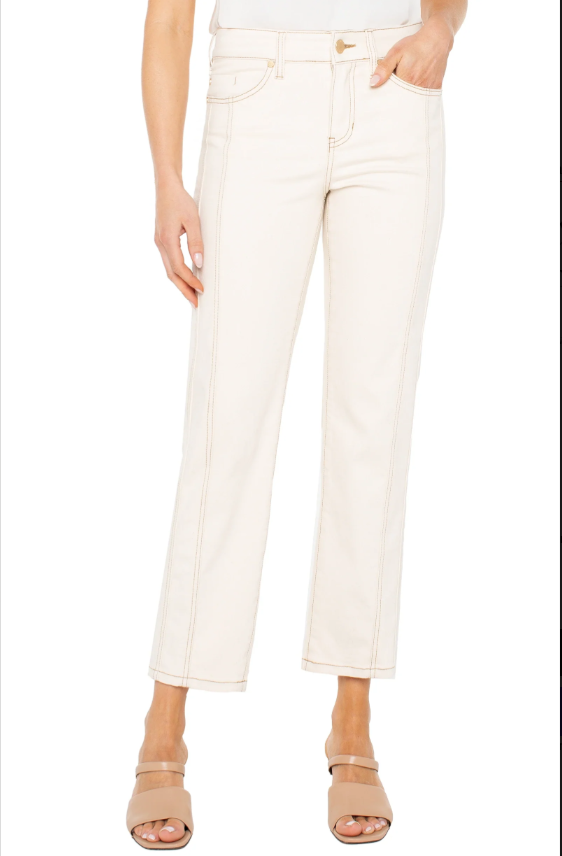 Kennedy Crop Straight w/Seaming Details