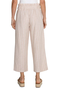 Pleated Crop Trouser