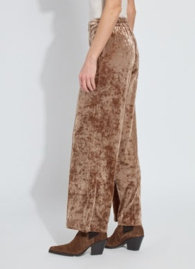 Shay Crushed Velvet Suit Pant