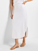 Load image into Gallery viewer, Rumba Linen Dip Skirt (more colors)
