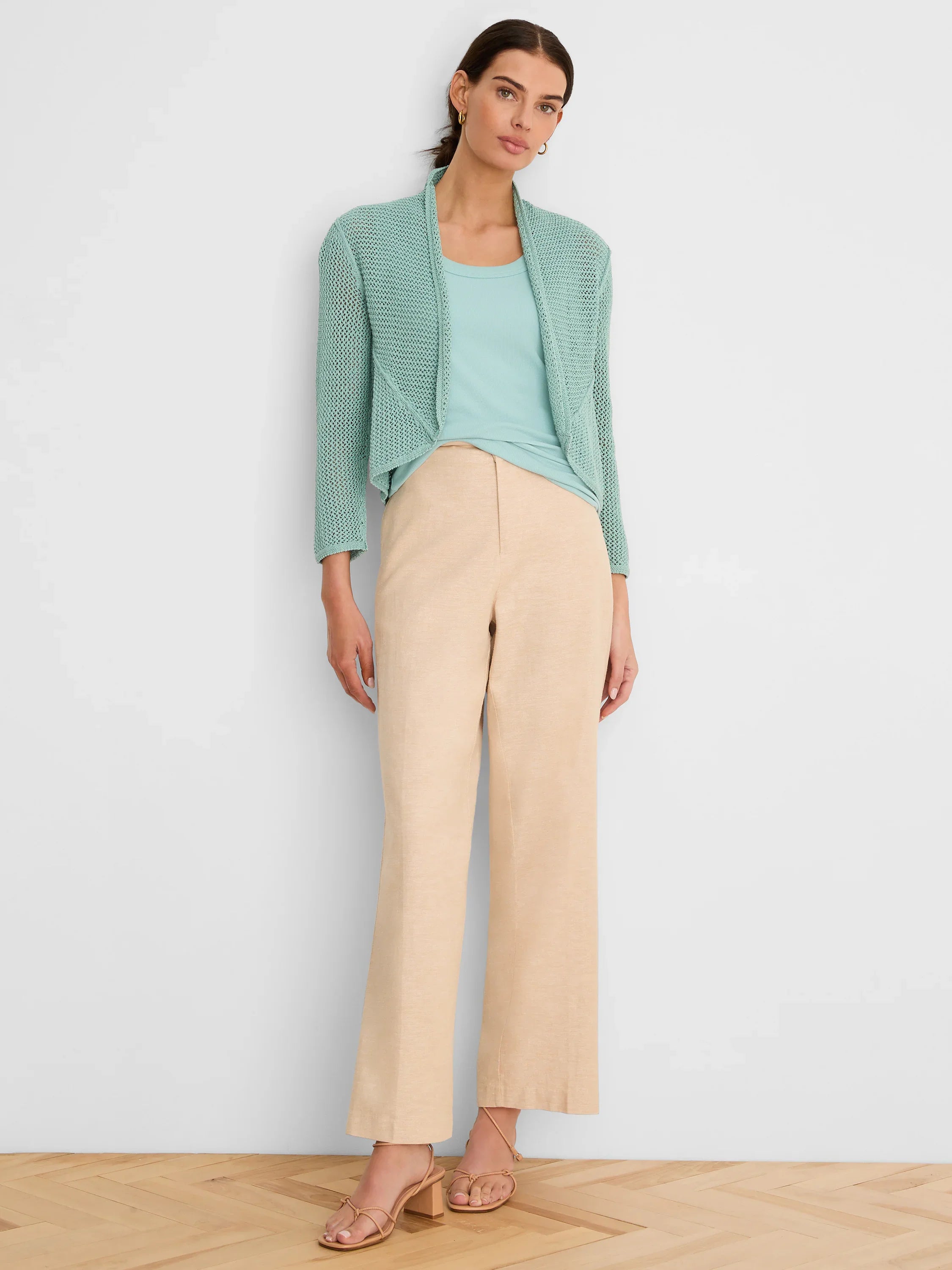 Mesh Cocoon Cardigan