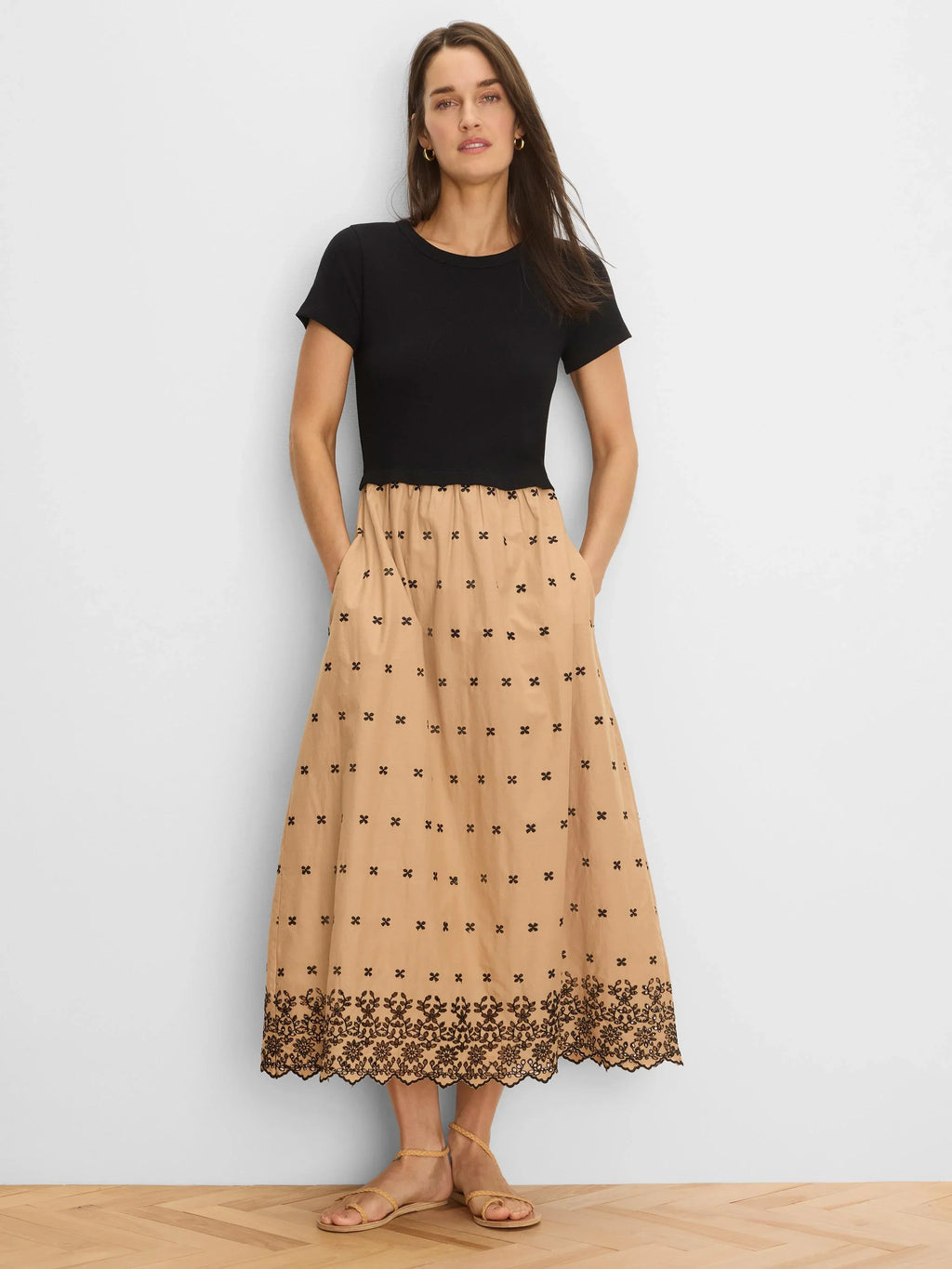Hazel Embroidered Dress