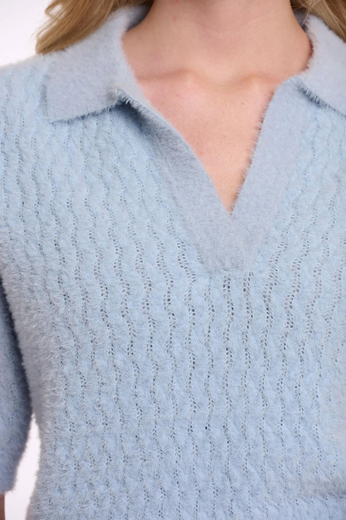 Short Sleeve Knitted Top