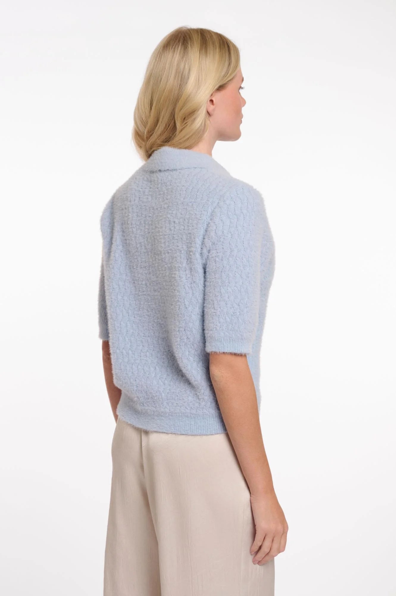 Short Sleeve Knitted Top