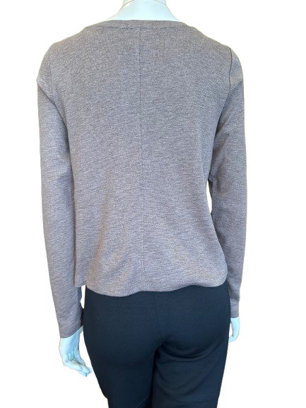 Long Sleeve Modern Boat Neck Tee