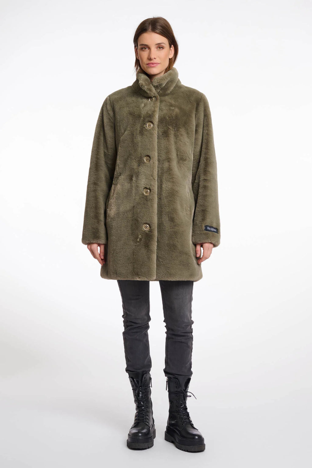 Nonna Faux Fur Coat