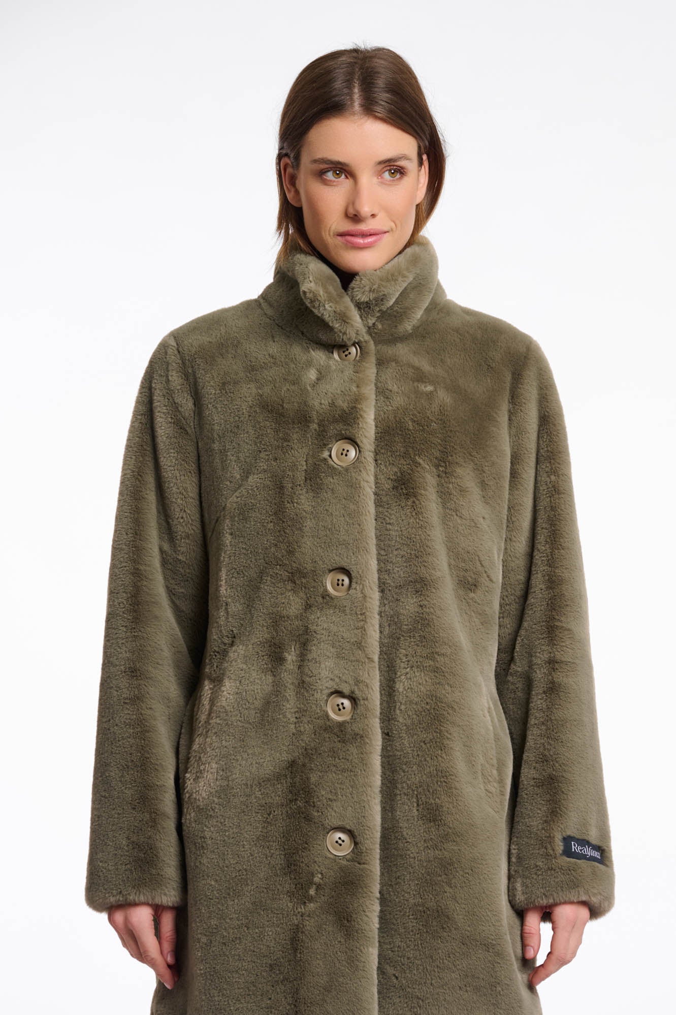 Nonna Faux Fur Coat