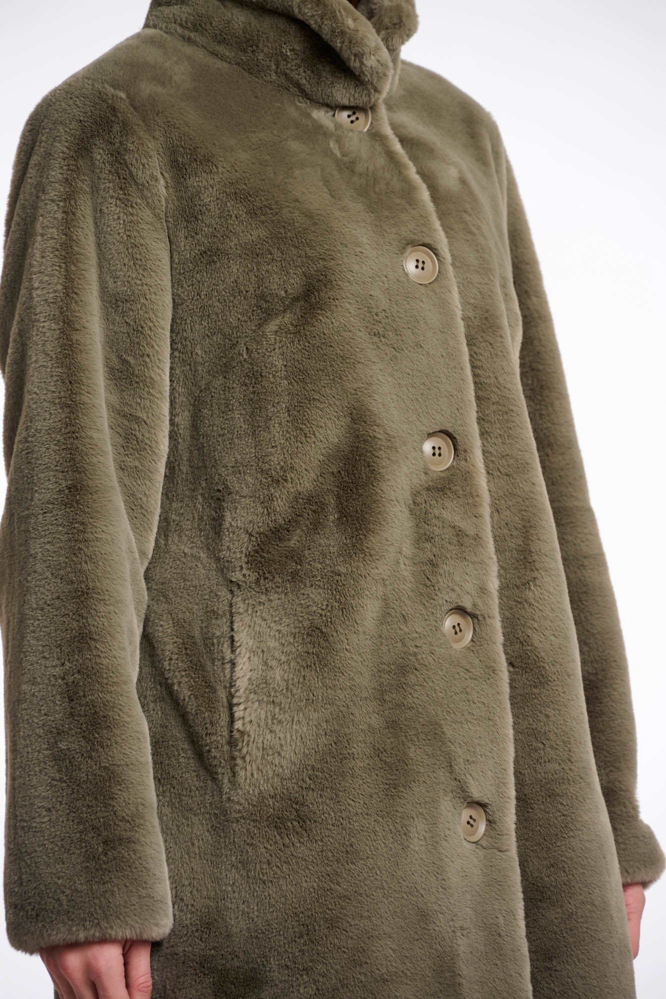 Nonna Faux Fur Coat