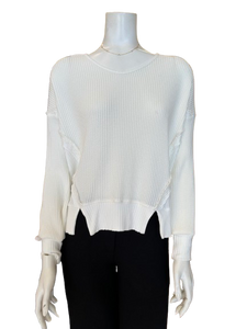 Lux Waffle Knit Top