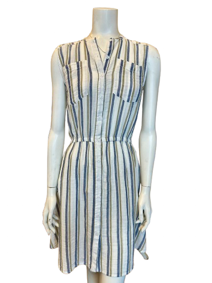 Stripe Gauze Dress