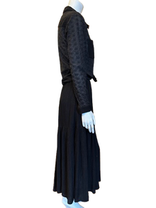 Gauze Tiered Maxi Skirt