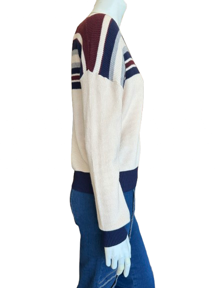 Henley V Neck Sweater