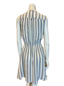 Stripe Gauze Dress