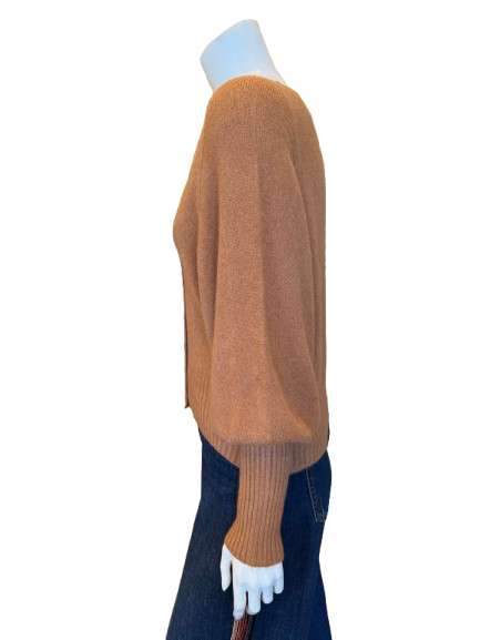 Balloon Sleeve Cardigan