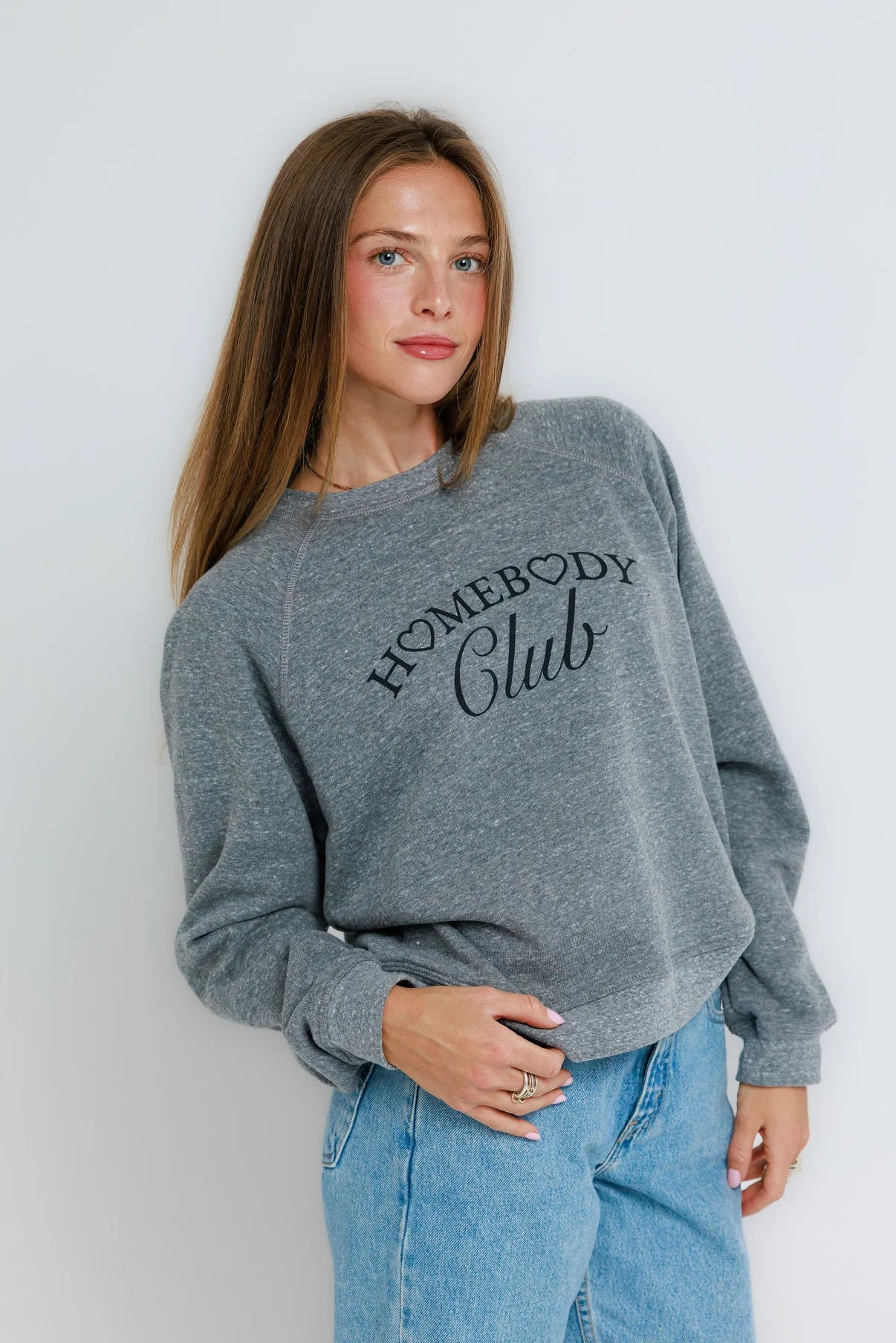 Homebody Club Crew Neck Sweatshirt