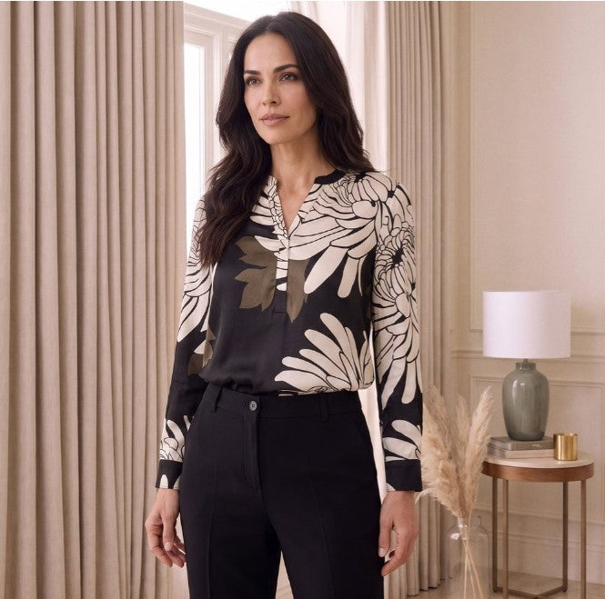 Hannah Floral Print Blouse