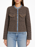 Tweed Layered Jacket