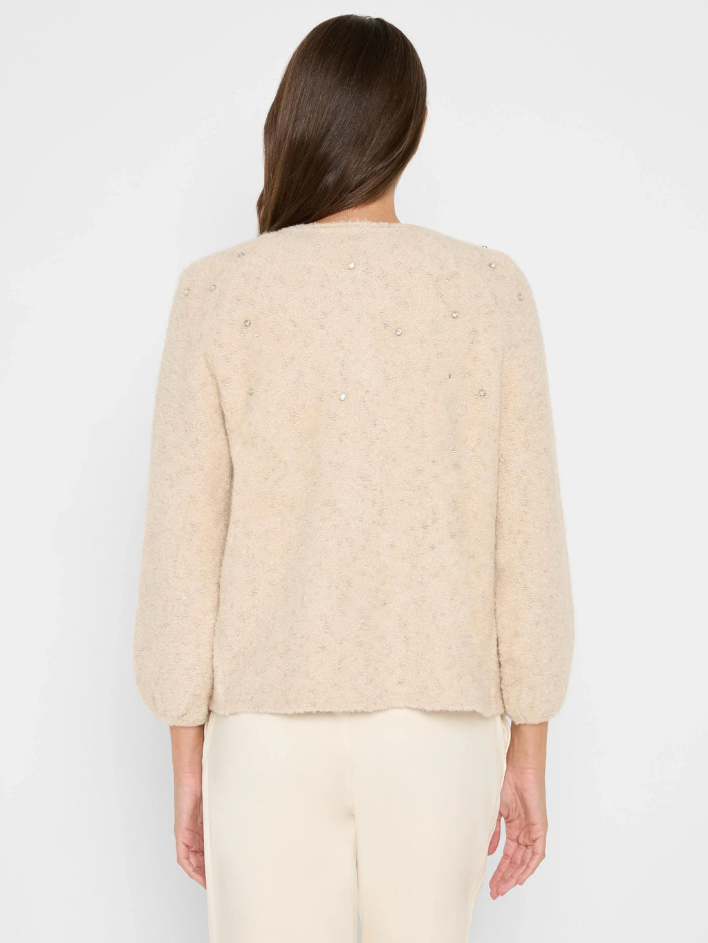 Cozy Lurex Nep Cardigan