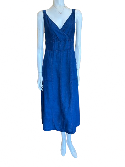 Lyall Twill Midi Tank Dress