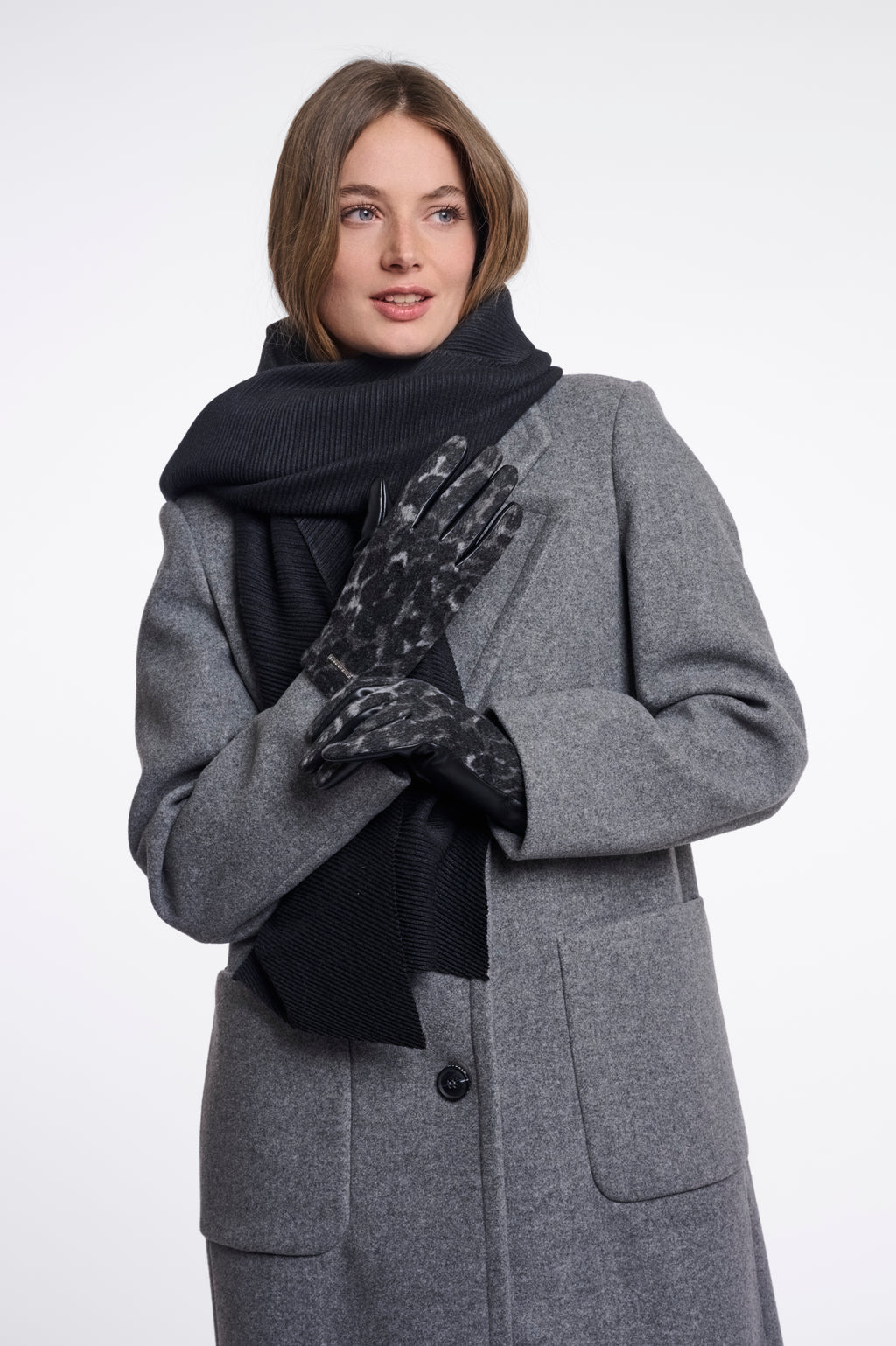 Leopard Print Gloves