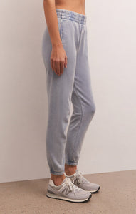 Slim Knit Denim Jogger