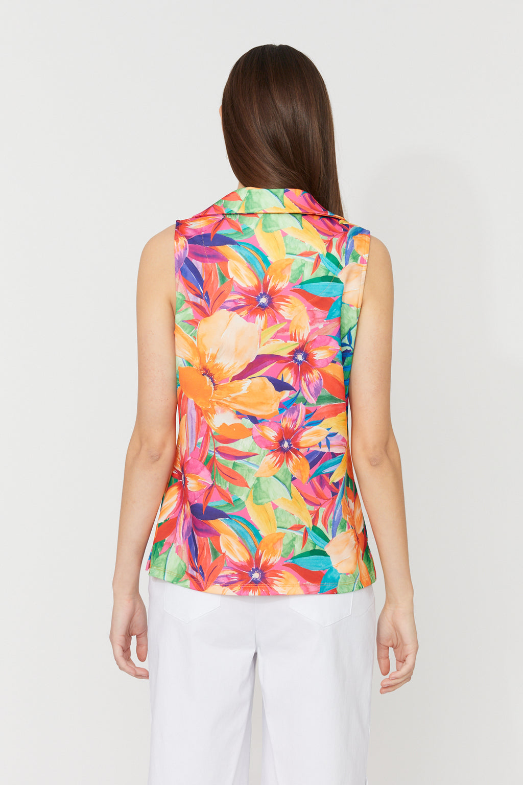 Floral Sleeveless Top