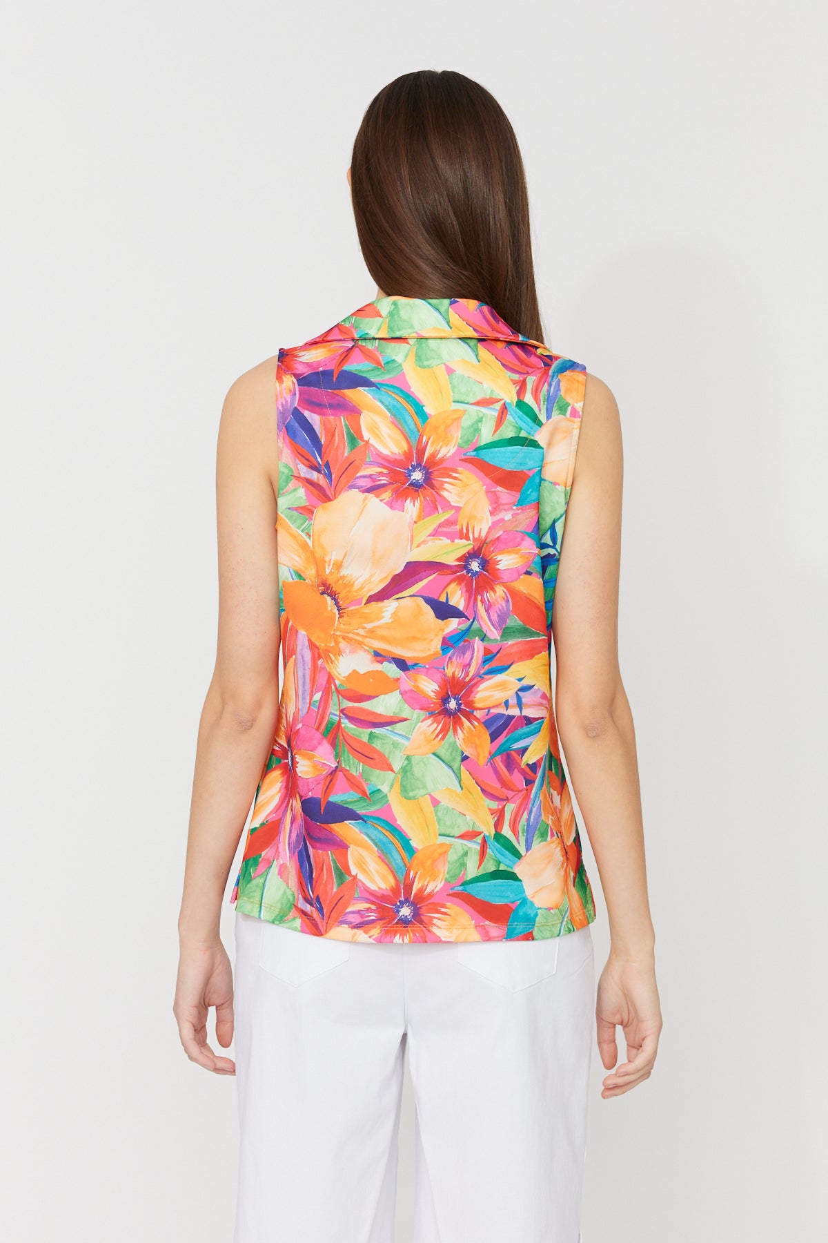 Floral Sleeveless Top