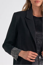 Load image into Gallery viewer, Blazer with Rhinestone Cuff
