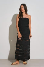 Load image into Gallery viewer, Crochet Strapless Maxi Dress
