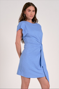 Side Tie  T-Shirt Dress