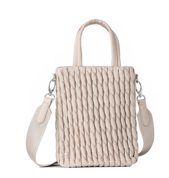 Mila Puckered Phone Tote