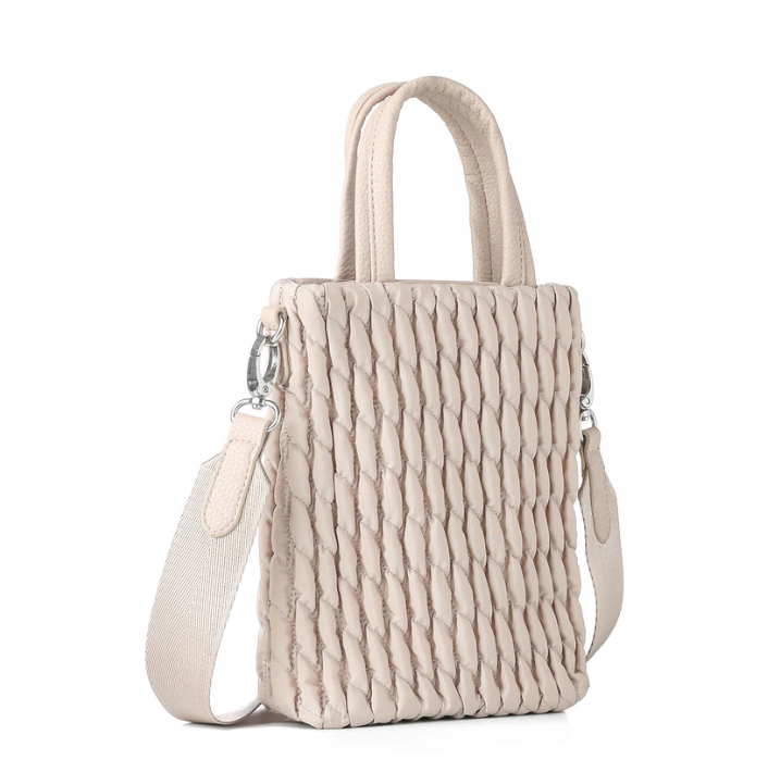 Mila Puckered Phone Tote