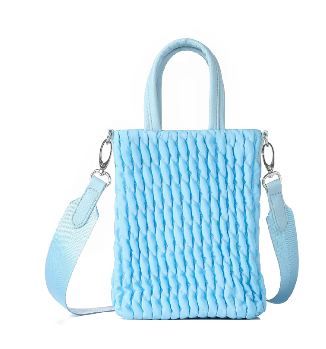 Mila Puckered Phone Tote