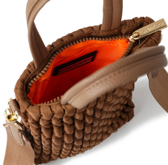 Mila Puckered Phone Tote