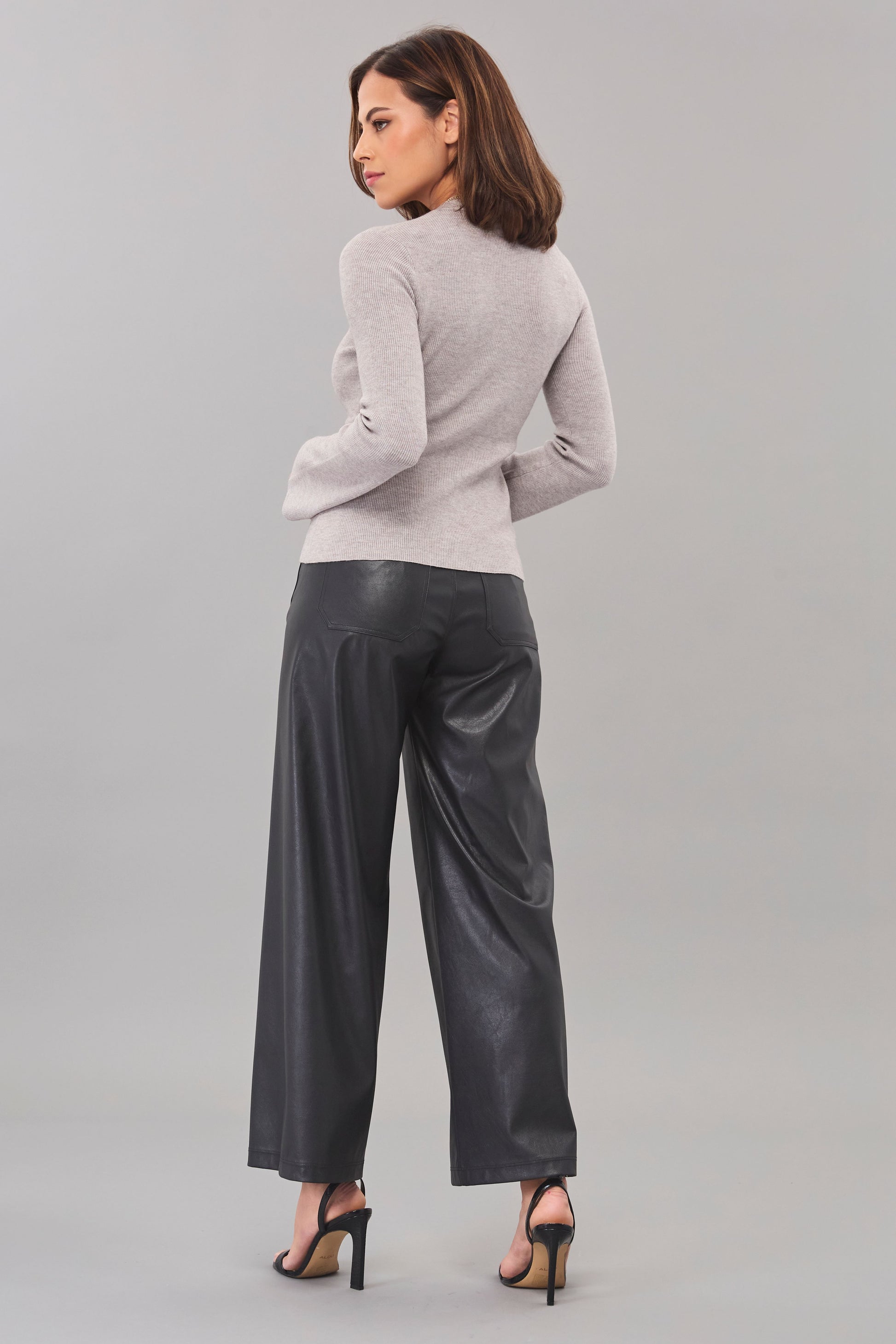 V Neck Flare Sleeve Sweater (more colors)