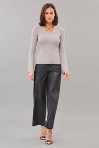 V Neck Flare Sleeve Sweater (more colors)