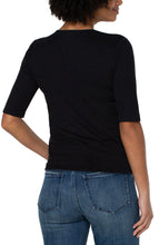 Load image into Gallery viewer, Double Layer V Neck Rib Knit Top (more colors)
