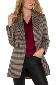 Double Breasted Longline Blazer