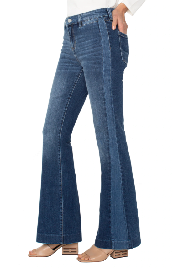 Hannah Flare w/Blocking Jean