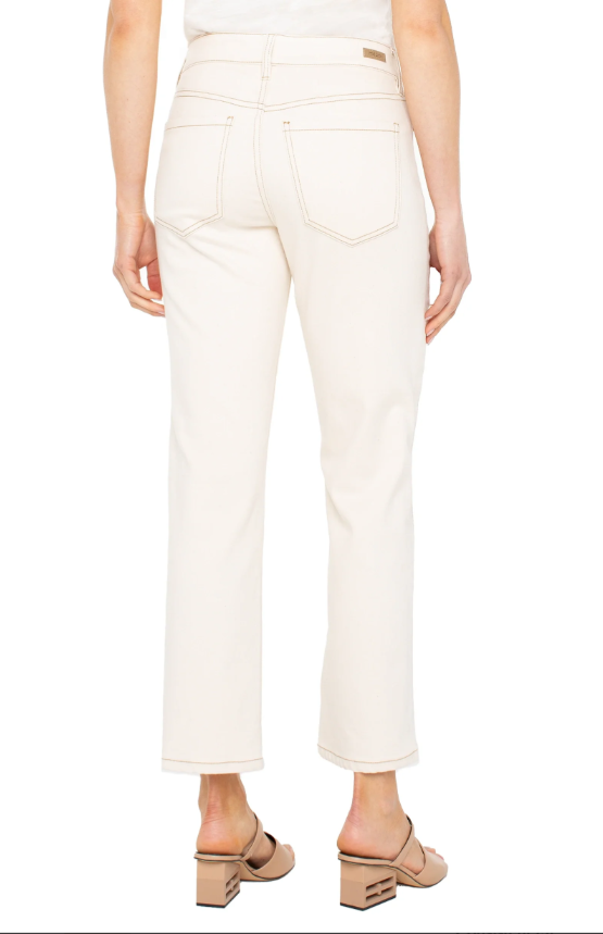 Kennedy Crop Straight w/Seaming Details