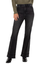 Load image into Gallery viewer, Hannah HR Flare Jean with Crafty Seaming
