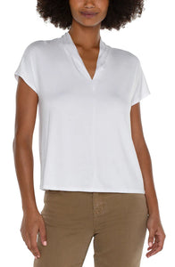 Shawl Collar Top (more colors)