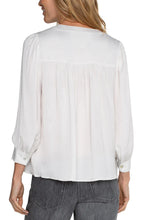 Load image into Gallery viewer, V Neck Popover Woven Blouse

