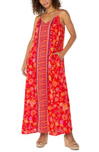Load image into Gallery viewer, Spaghetti Strap Woven Maxi Dress
