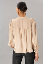 Load image into Gallery viewer, Vintage Satin V Neck Top (more colors)
