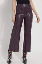 Load image into Gallery viewer, Hi Waist Vegan Leather Wide Leg
