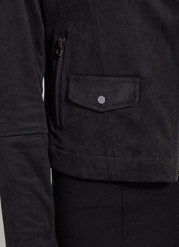 Amelia Moto Vegan Suede Jacket